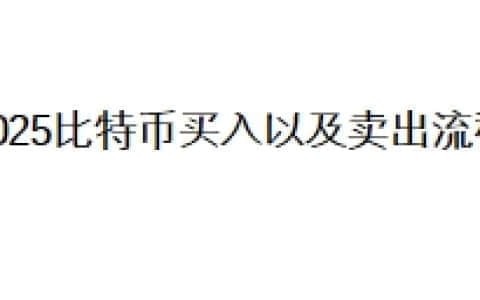 2025比特币买入以及卖出流程