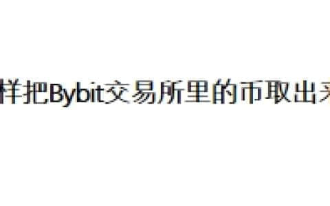 怎样把Bybit交易所里的币取出来？