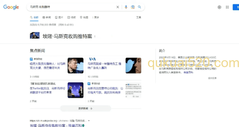 马斯克收购推特