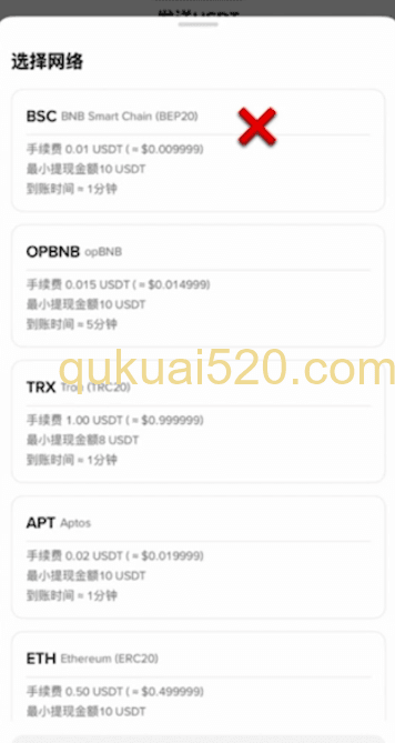 币安BSC链和欧易XLayer链页面