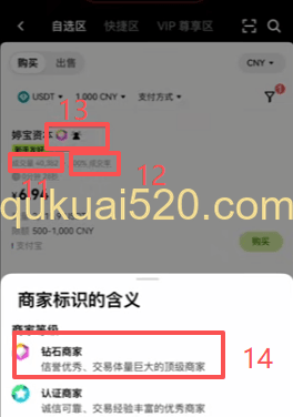 [欧易C2C自选区商家列表]