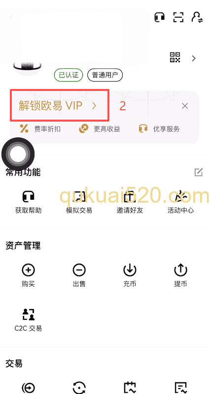 VIP等级充值要求界面