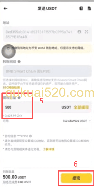 [币安交易所提币到钱包界面]