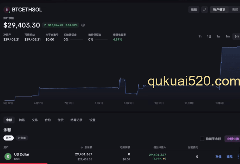 Backpack交易所交易量显示页面