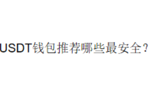 USDT钱包推荐哪些最安全？