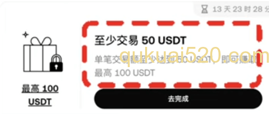 获得100个USDT奖励页面
