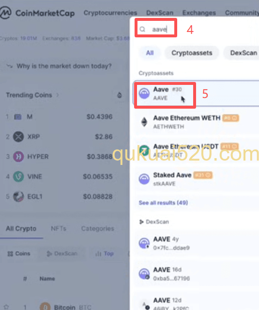 [DeFiLlama和CoinMarketCap验证流程]