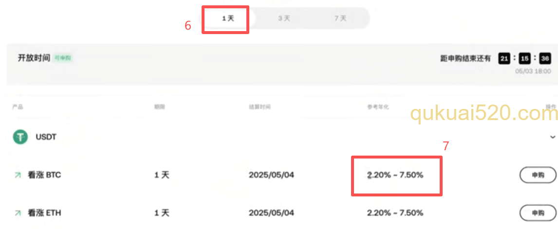 产品选择页面