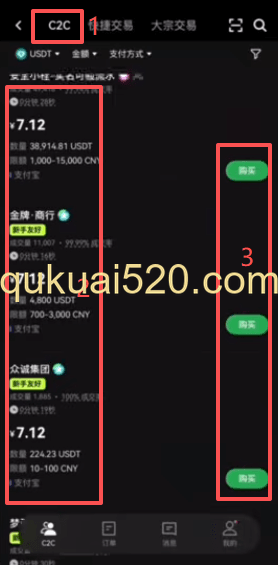 C2C专区页面