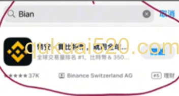 Appstore下载币安页面