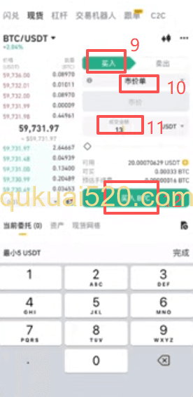 现货买入比特币