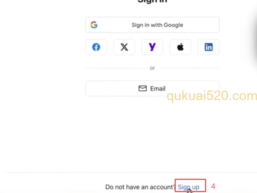登录官网注册 页面