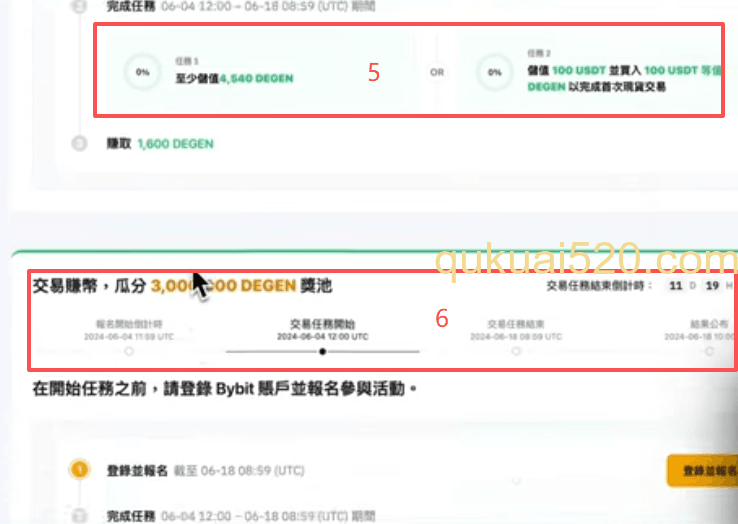 参与活动页面