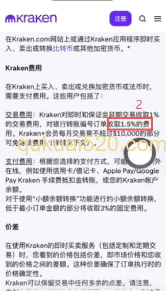 Kraken Pro和普通版手续费