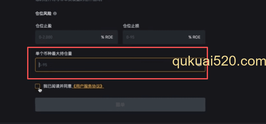 单币种持仓设置