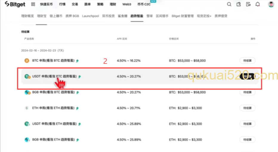 趋势智盈产品详情页面