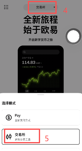 [App Store搜索OKX结果页面]