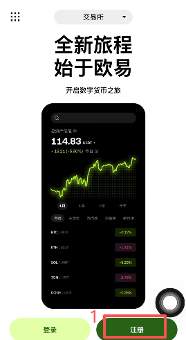 欧易交易所注册页面