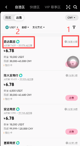 商家信息查看页面