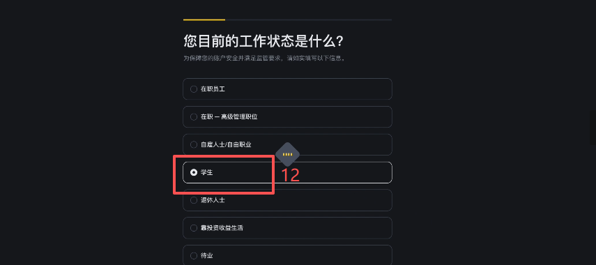 [账户安全设置界面]