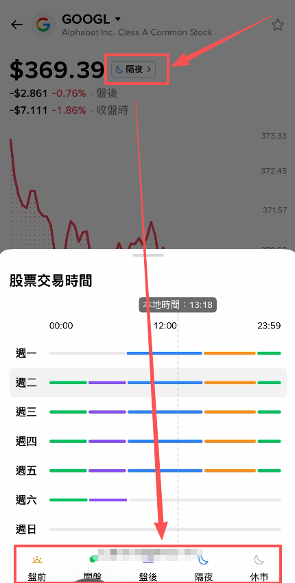 [市价限价选择界面]