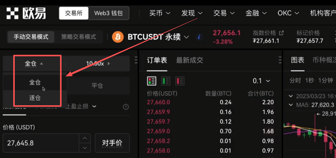 [全仓逐仓切换界面]