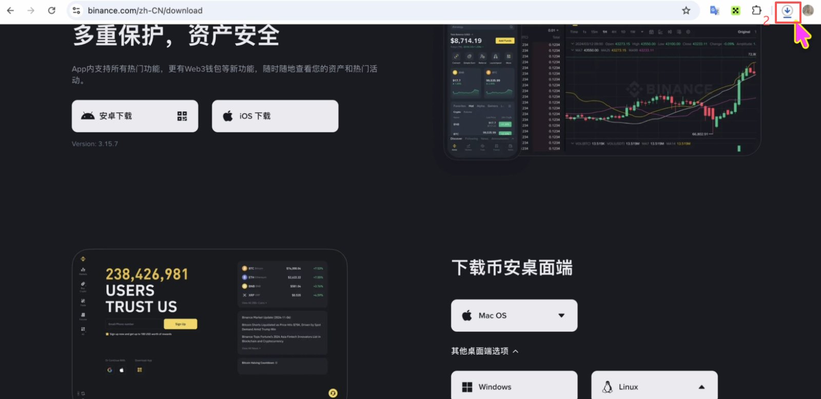 APPLE芯片下载页面