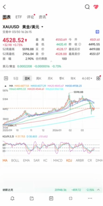 XAUT储备报告截图页面