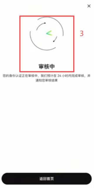 补充信息提交审核页面