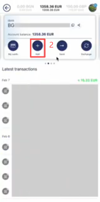 MyFin欧元账户充值入口界面