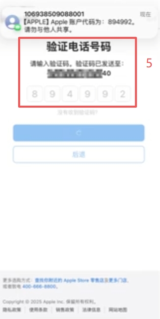 输入邮箱和手机验证码界面