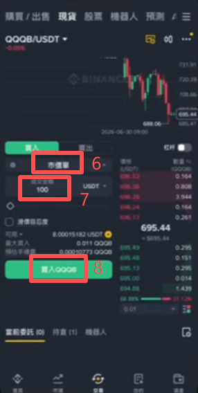币安APP市场页传统金融入口