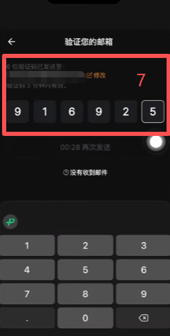 Bybit交易所注册信息填写页面