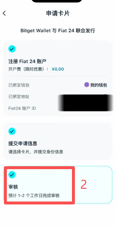Fiat24审核通过开卡成功邮件截图