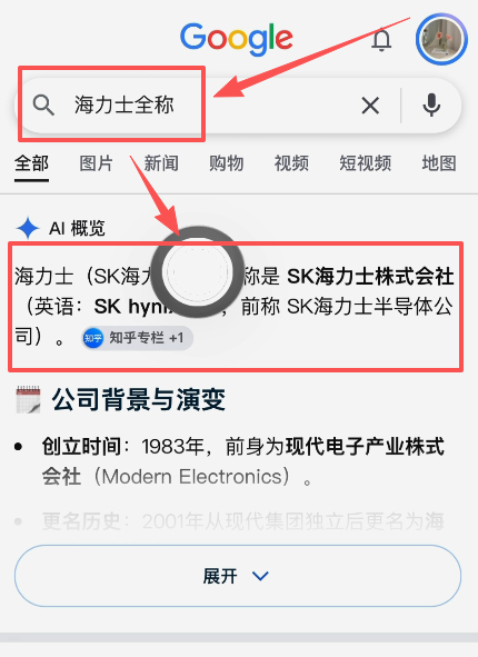 SKHYB股票代码展示页面