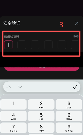 身份认证操作页面