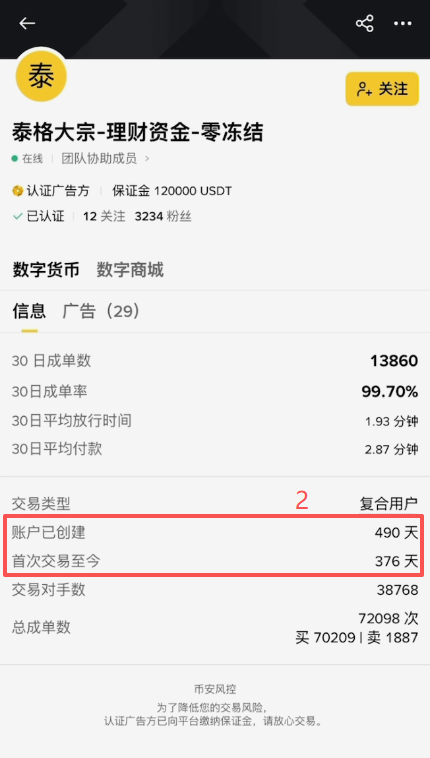 查看商家详细信息页面