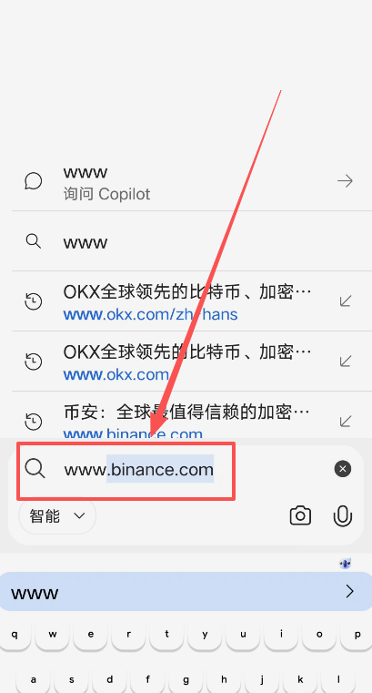 浏览器输入binance.com官网首页
